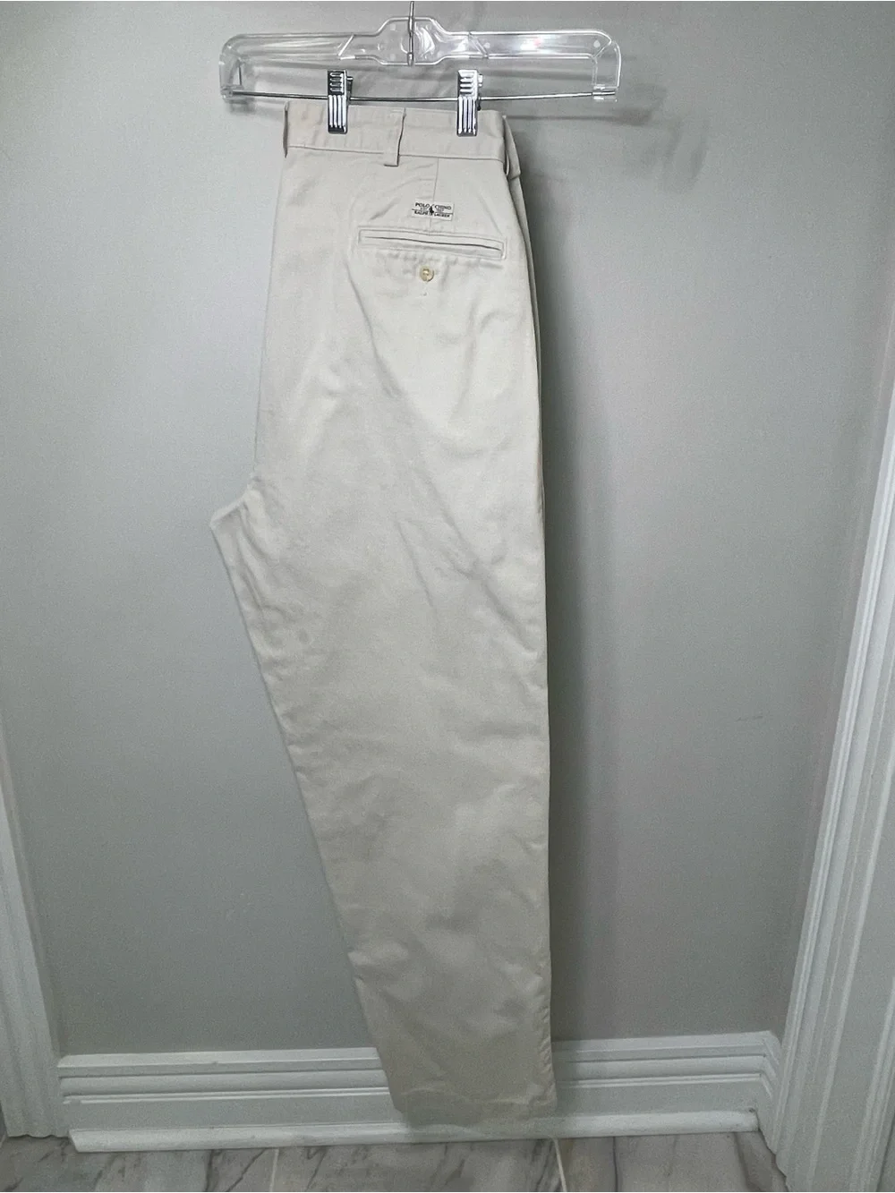 Polo by Ralph Lauren Men's Cream Chino Pants